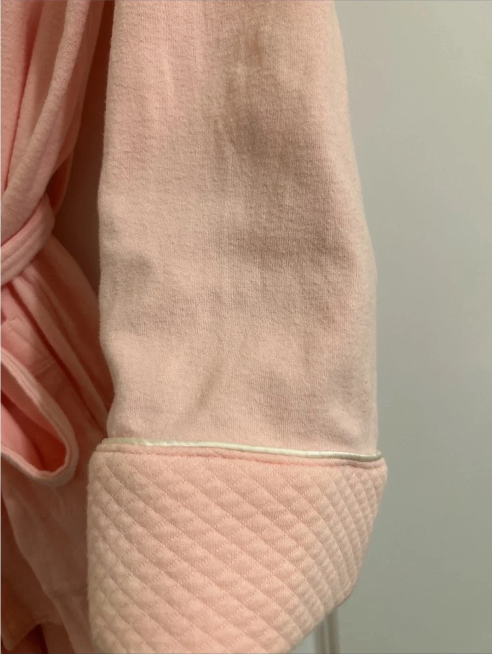Lauren Ralph Lauren Women’s Pink Cotton Bath Robe Size Large